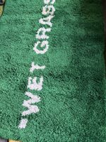 Off-White Virgil Abloh “Wet Grass” Teppich Ikea