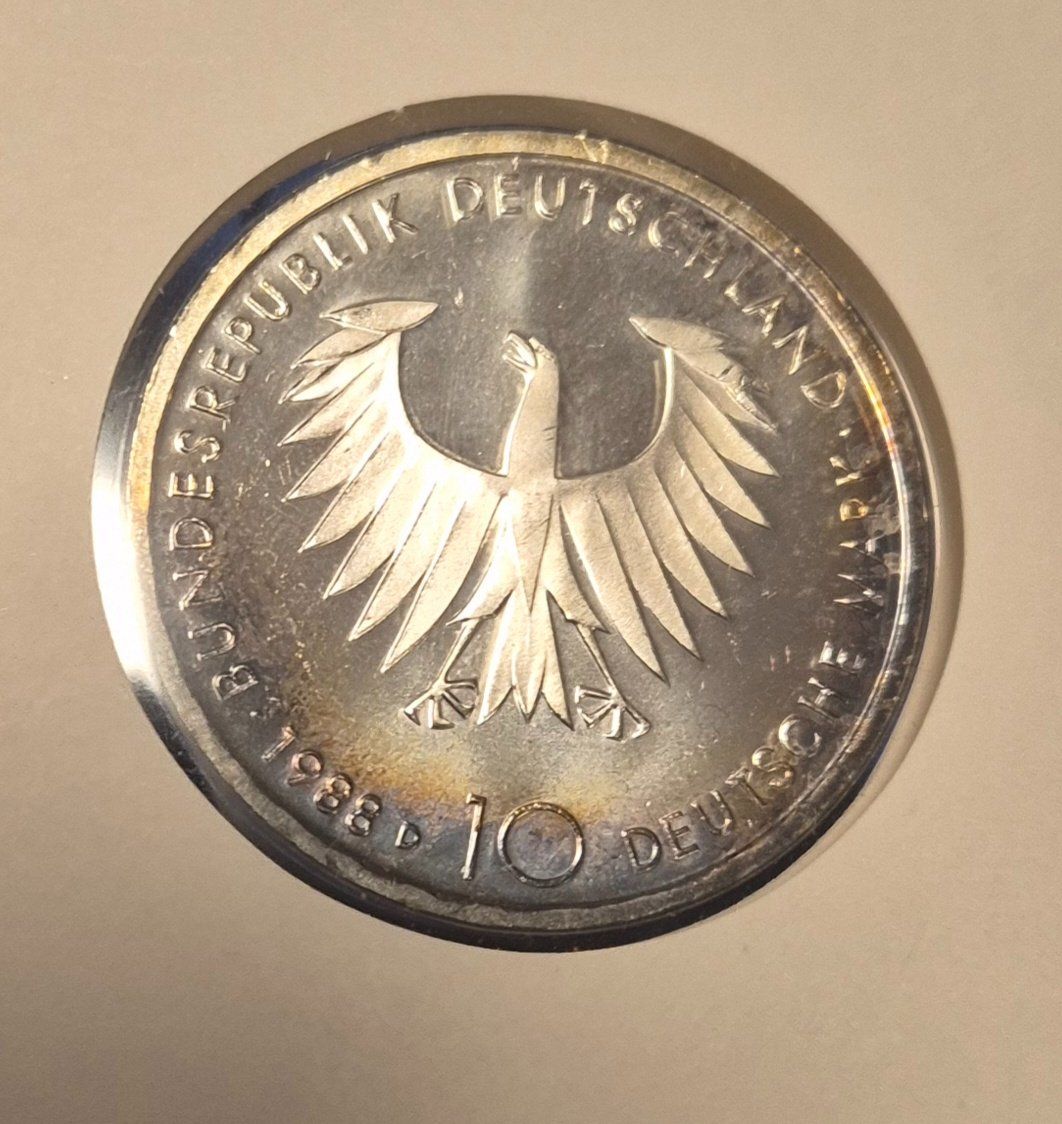Tutti le monete: Numisbrief Arthur Schoppenhauer mit 10 DM Silber ab 1 Fr. – Usato da Luzern venduto da Vreneli_1 1