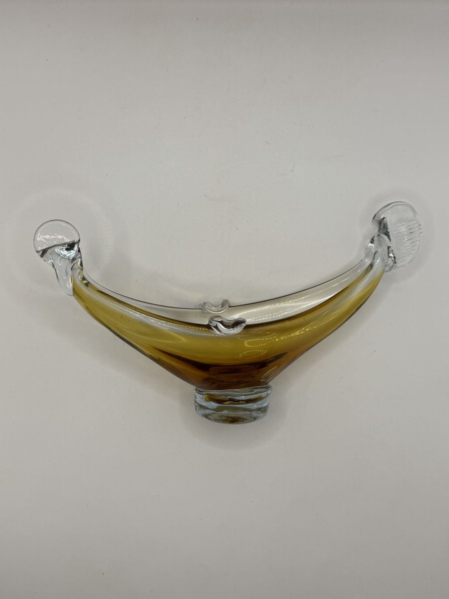 Tutte le decorazioni: Glas Objekt - Boot / Gondel - Dekorativer Aschenbecher – Usato da Genève venduto da sho_67qj 2
