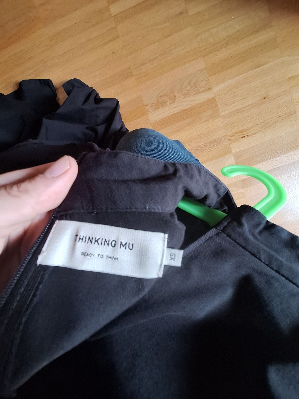 Thinking Mu Vestiti: Thinking Mu schwarzes Kleid Gr. XS – Usato da Riehen venduto da Mamestra 4