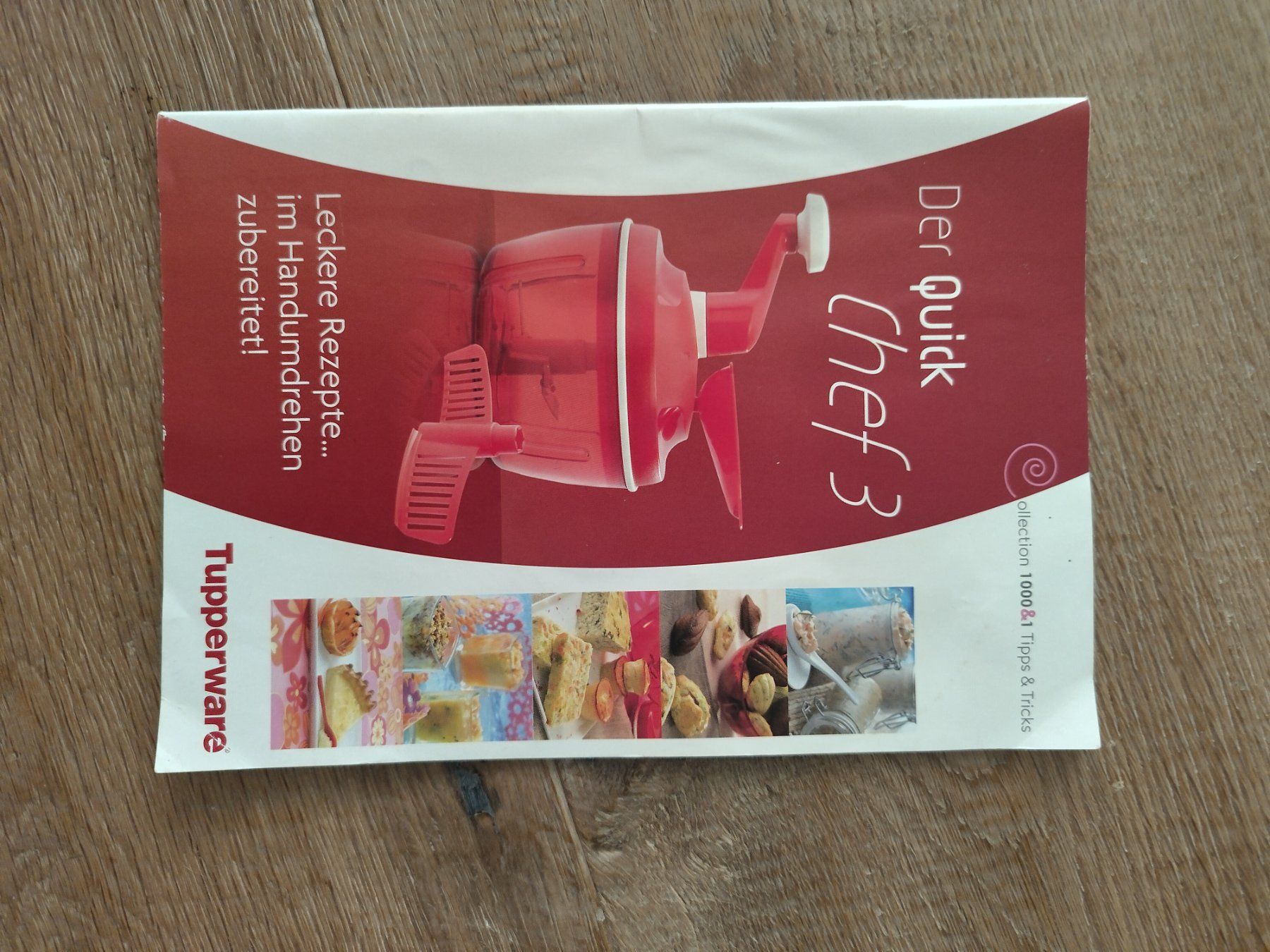 Tupperware Küchengeräte: Tupperware Quick Chef 3  Rot mit Zubehör – Neu (gemäss Beschreibung) aus Münchenbuchsee von mawi82 3