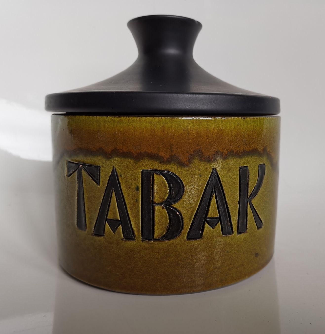Tutte le decorazioni: Vintage Tabak Keramik Dose  – Usato da Uerikon venduto da pink_flamingo 1