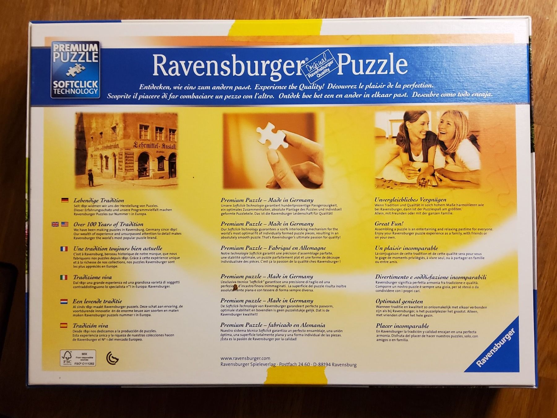 Ravensburger Puzzles: Ravensburger Katzenpuzzle 1000 – Gebraucht aus Bauma von Sun1973 1