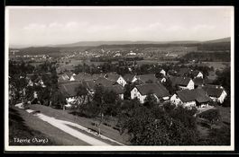 Tägerig /Aarg., Teilansicht mit Strasse