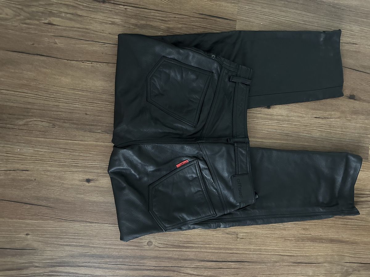 Lederhose Offset schwarz Grösse Zustand neuwertig (Neuf (Voir ...