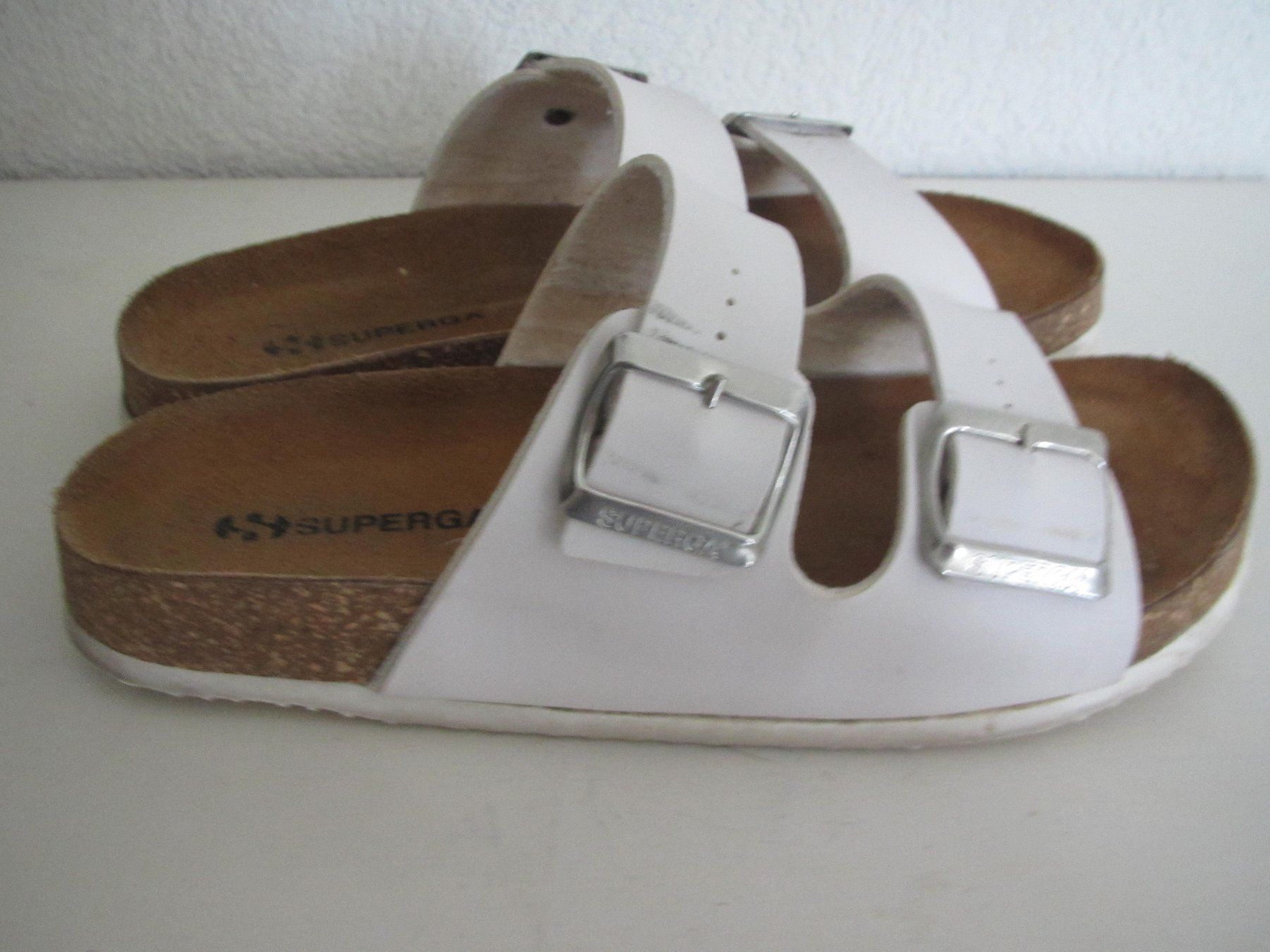 Superga Chaussures femmes: SANDALES SUPERGA VERA PELLE – D'occasion à Murten par Selliot 4