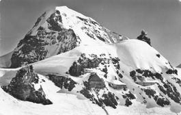 Jungfraujoch (BE) Mönch und Observatorium alpe