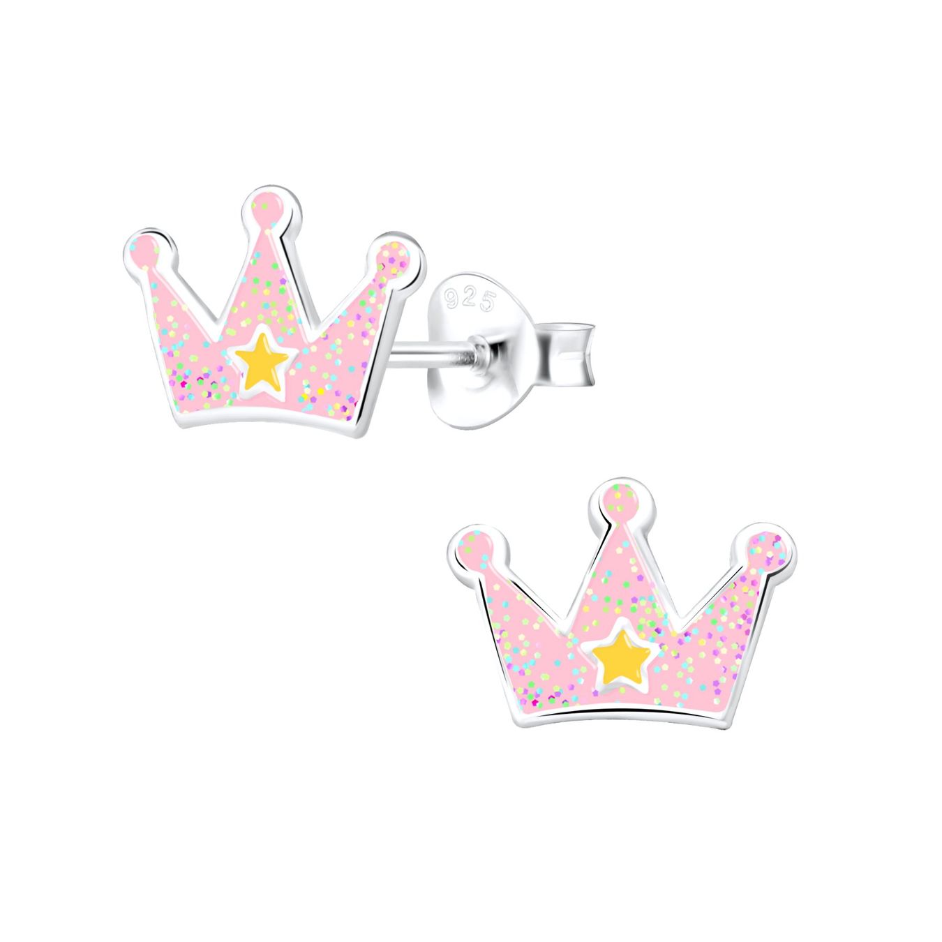 Orecchini pendenti & Orecchini a lobo: Kinder Ohrringe KRONE Sterling Silber – Nuovo e nell'imballaggio originale da Stallikon venduto da Bergli18 5