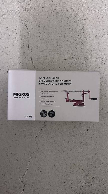 Küchengeräte: Migros Apfelschäler  neu – Neu und originalverpackt aus Schlieren von _lgv