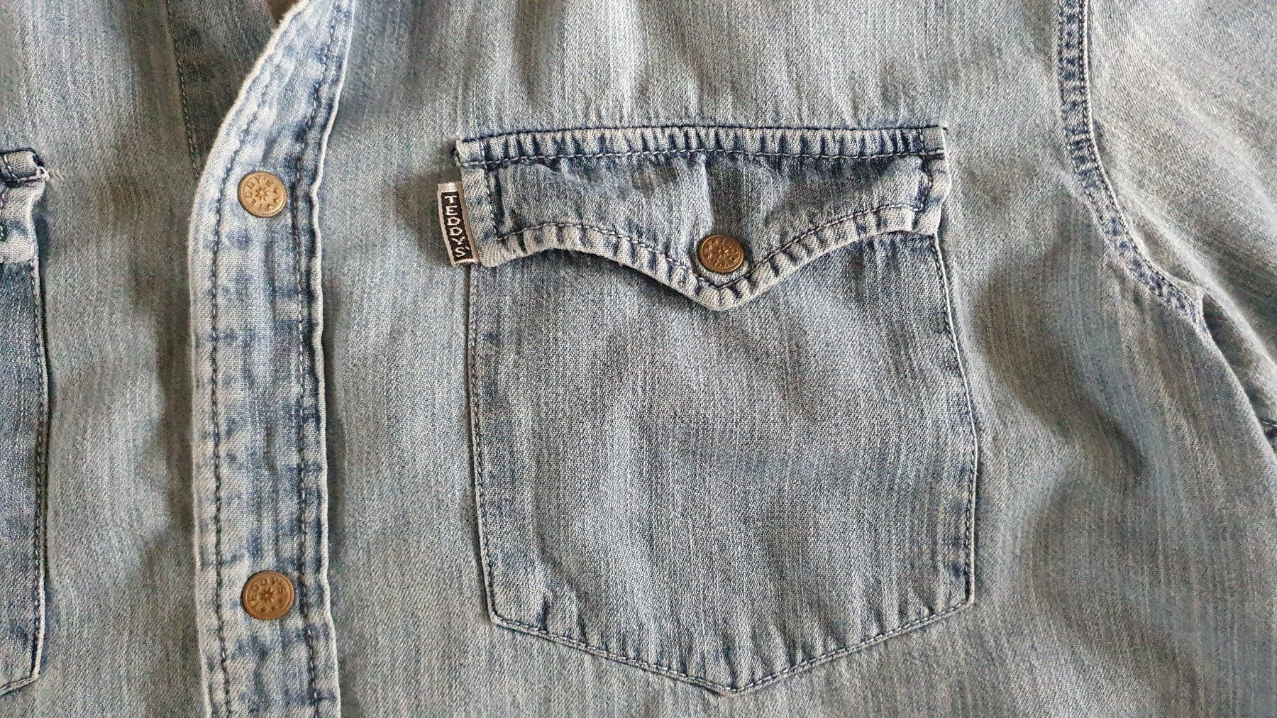 Hemden: kurzarm Jeans Hemd - Teddy`s M – Gebraucht aus Giswil von online-Brockenhaus 3