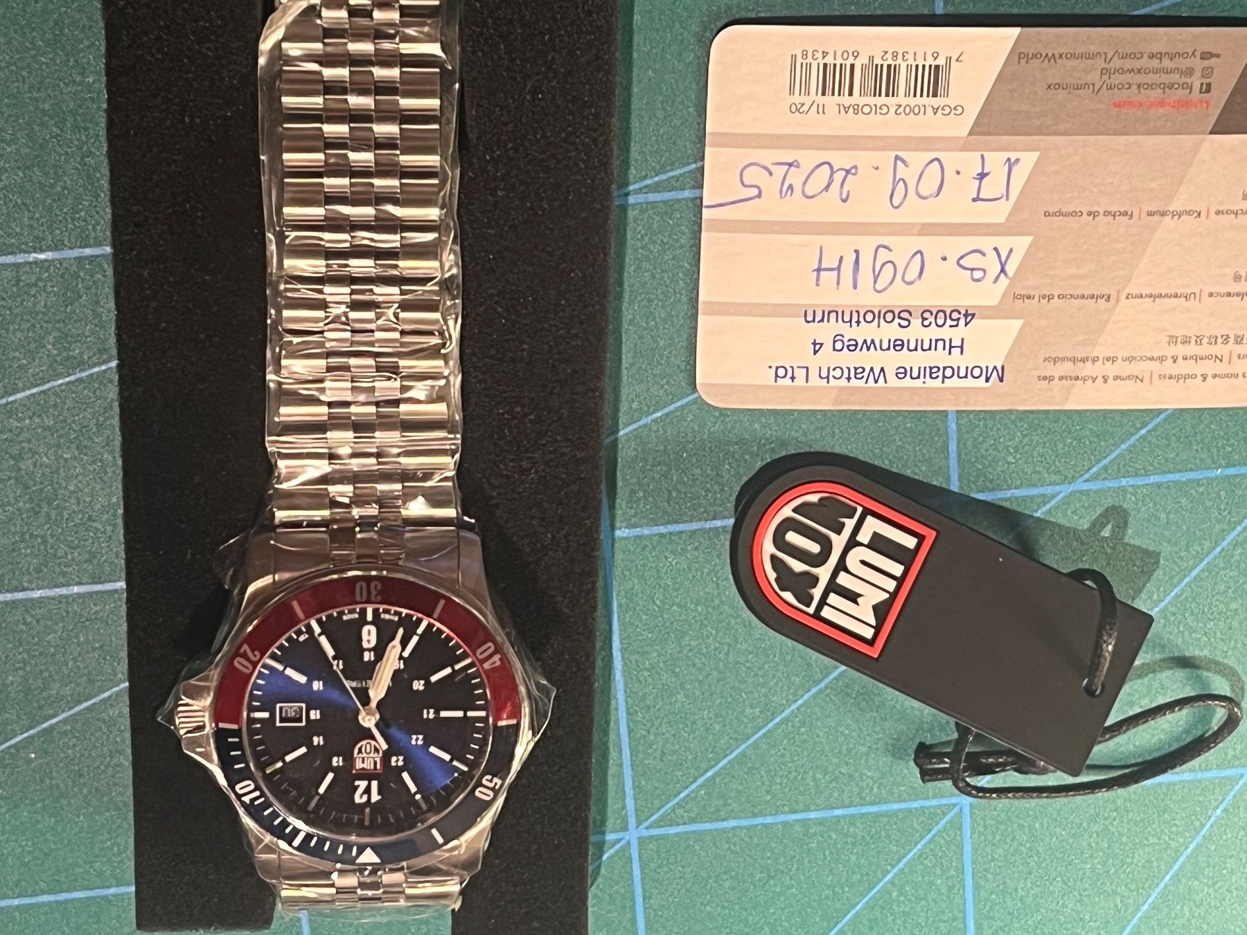 Luminox Uhren: Luminox Sport Timer Pepsi Uhr – Neu und originalverpackt aus St. Niklaus VS von wildholzmann 1