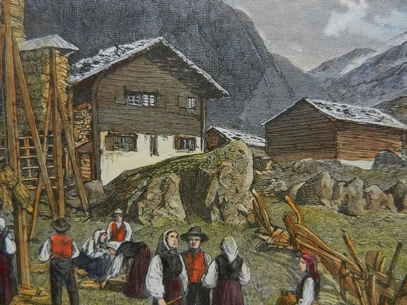 Incisioni: Val Medels koloriert – Usato da Risch venduto da Rischli15 8