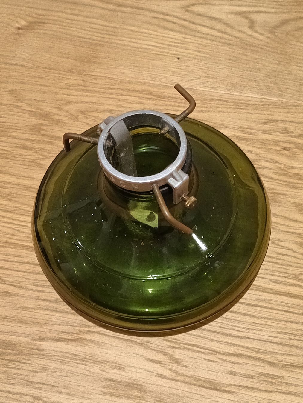 Bülacher Christbaumständer: Christbaumständer Glas grün – Gebraucht aus Nottwil von Dorje67 1
