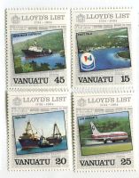 Briefmarken "Schiffe". Vanuatu.