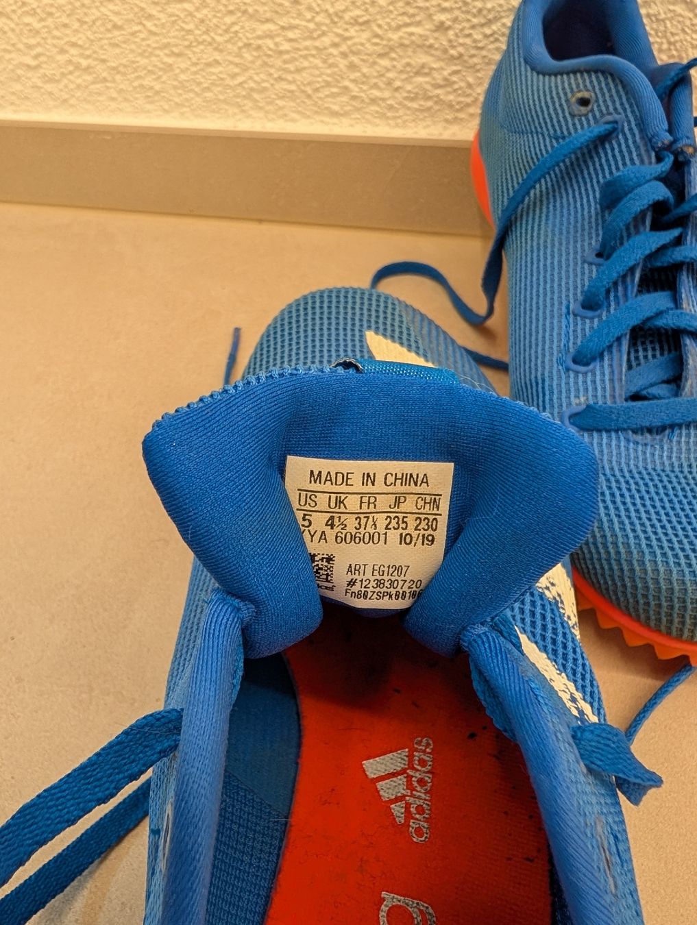 Adidas Scarpe da uomo: Adidas Leichtathletik Spikes – Usato da Schwanden GL venduto da nadine_gl 1