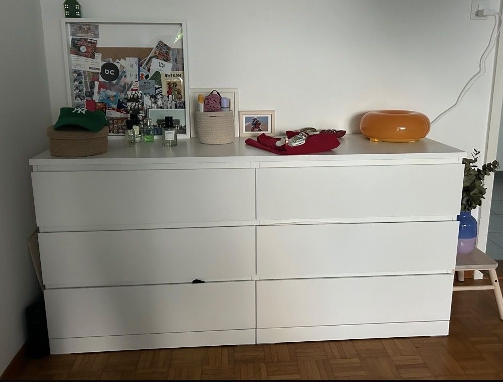 Ikea Kommoden: Malmo Dresser - 6 drawers – Gebraucht aus Zürich von sar_zj6h