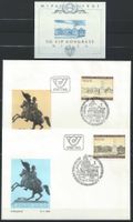 2 FDC + Vignette WIPA 1981