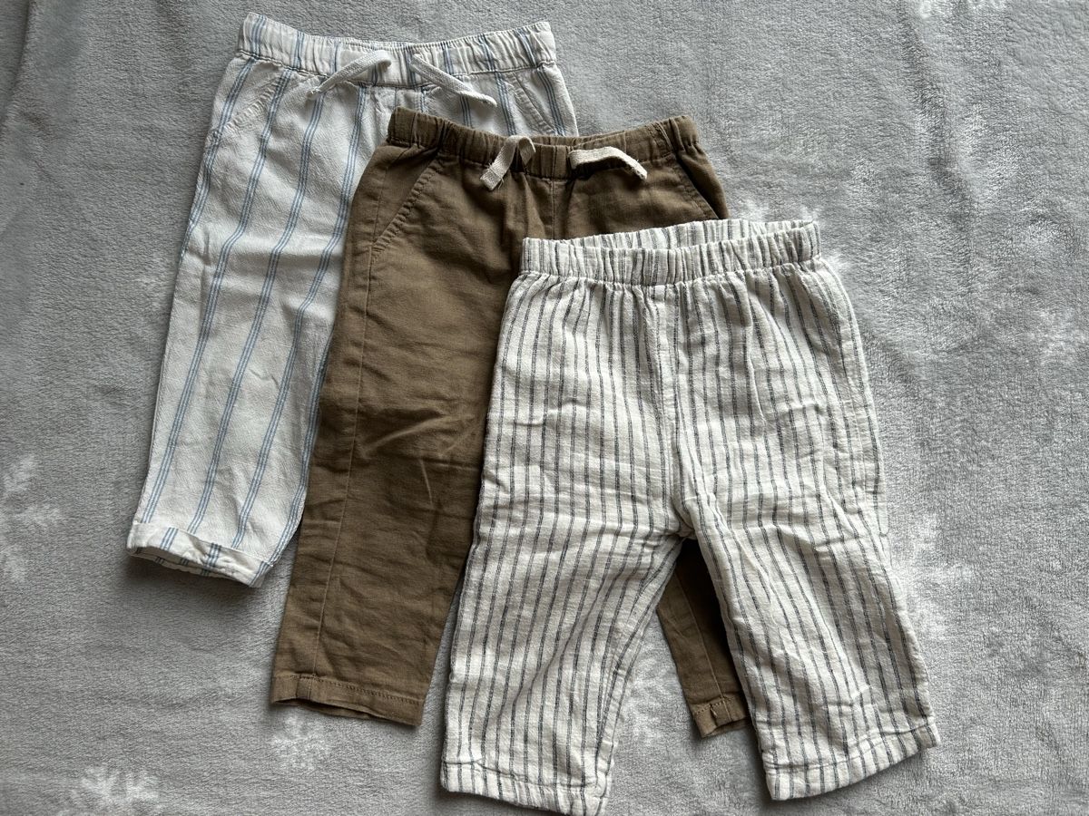 Pantaloni: 3 Baby Hosen, Grösse 74 – Nuovo (secondo la descrizione) da Uster venduto da she_9gjr