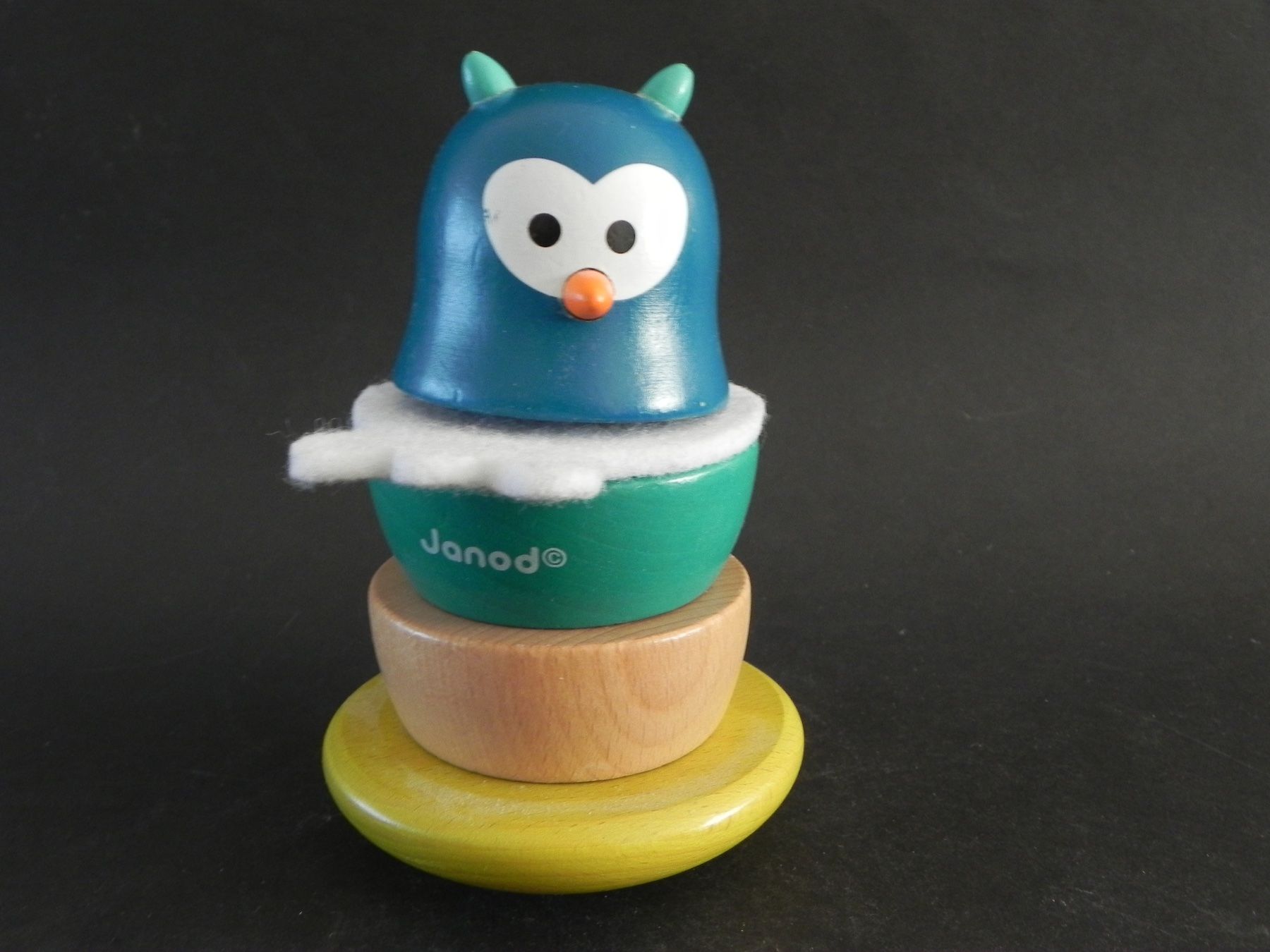 Janod Jouets: JANOD - Stapelturm aus Holz mit Wippe – D'occasion à Zürich par LodgE-21