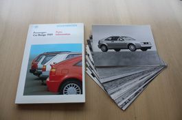 VW Pressemappe/Fotos 9/1989 Vorstellung Corrado