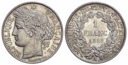 Frankreich, 1 Franc 1888 A Paris