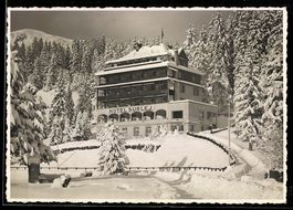 AK Arosa, Hotel Surlej Bes. E. Hoffmann