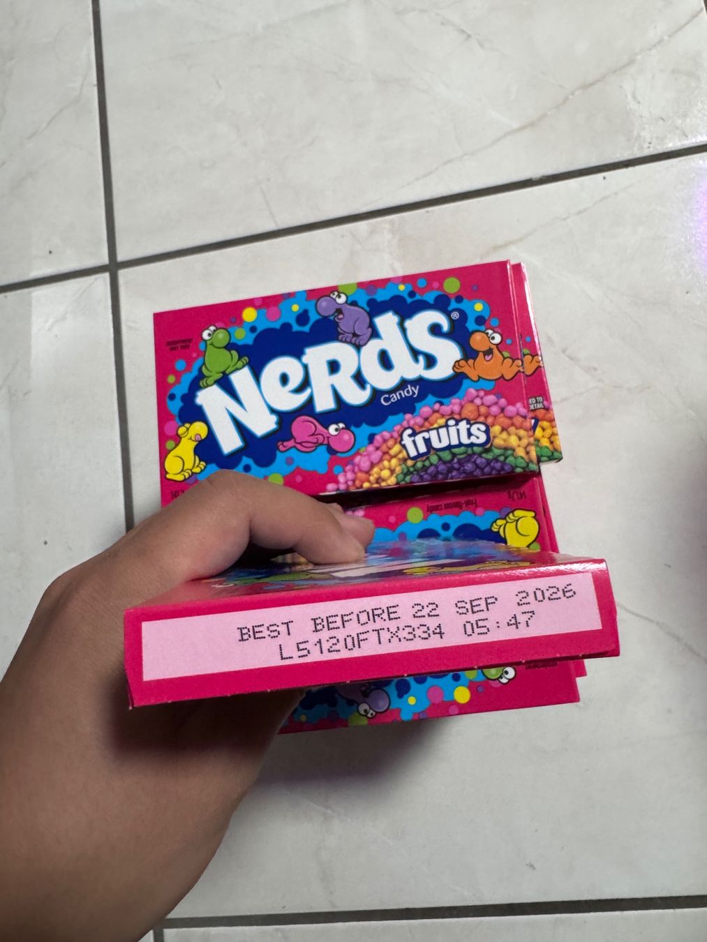 Cibi & Specialità: 21x Nerds Fruits 141.7g grosse Packung – Nuovo e nell'imballaggio originale da Zunzgen venduto da noa_wd92 3