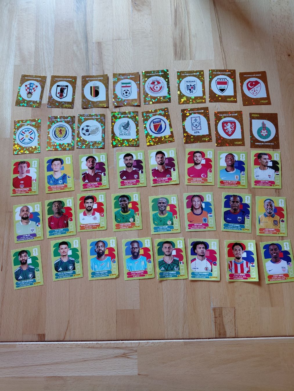 Panini Sammelbilder & Trading cards: Panini 2026 set de 40 stickers, sans doubles – Neu (gemäss Beschreibung) aus Ovronnaz von Ma-94-hey