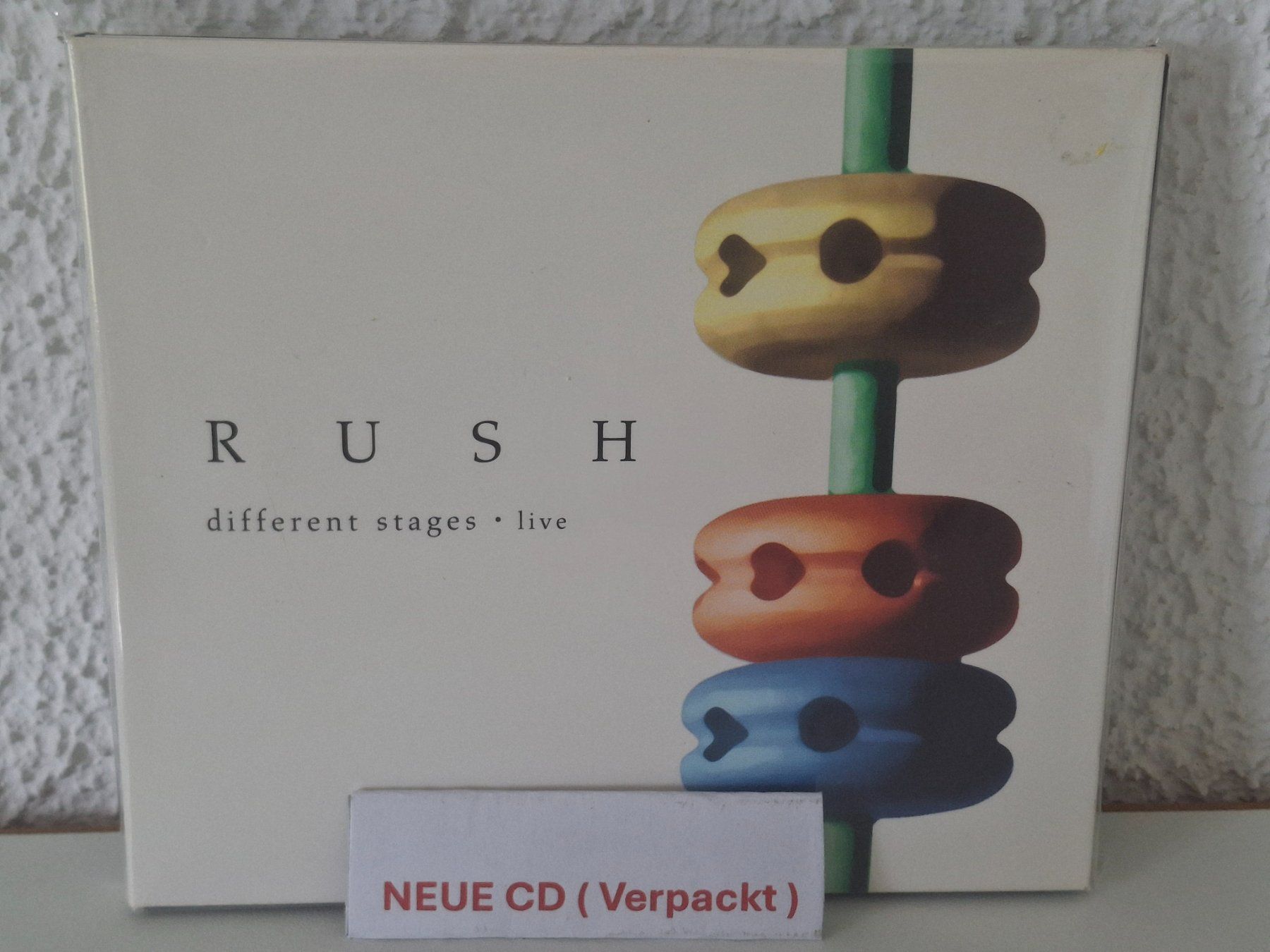 CD: 3CD RUSH  - Different Stages Live 🆕 – Usato da Aarberg venduto da Jackup1