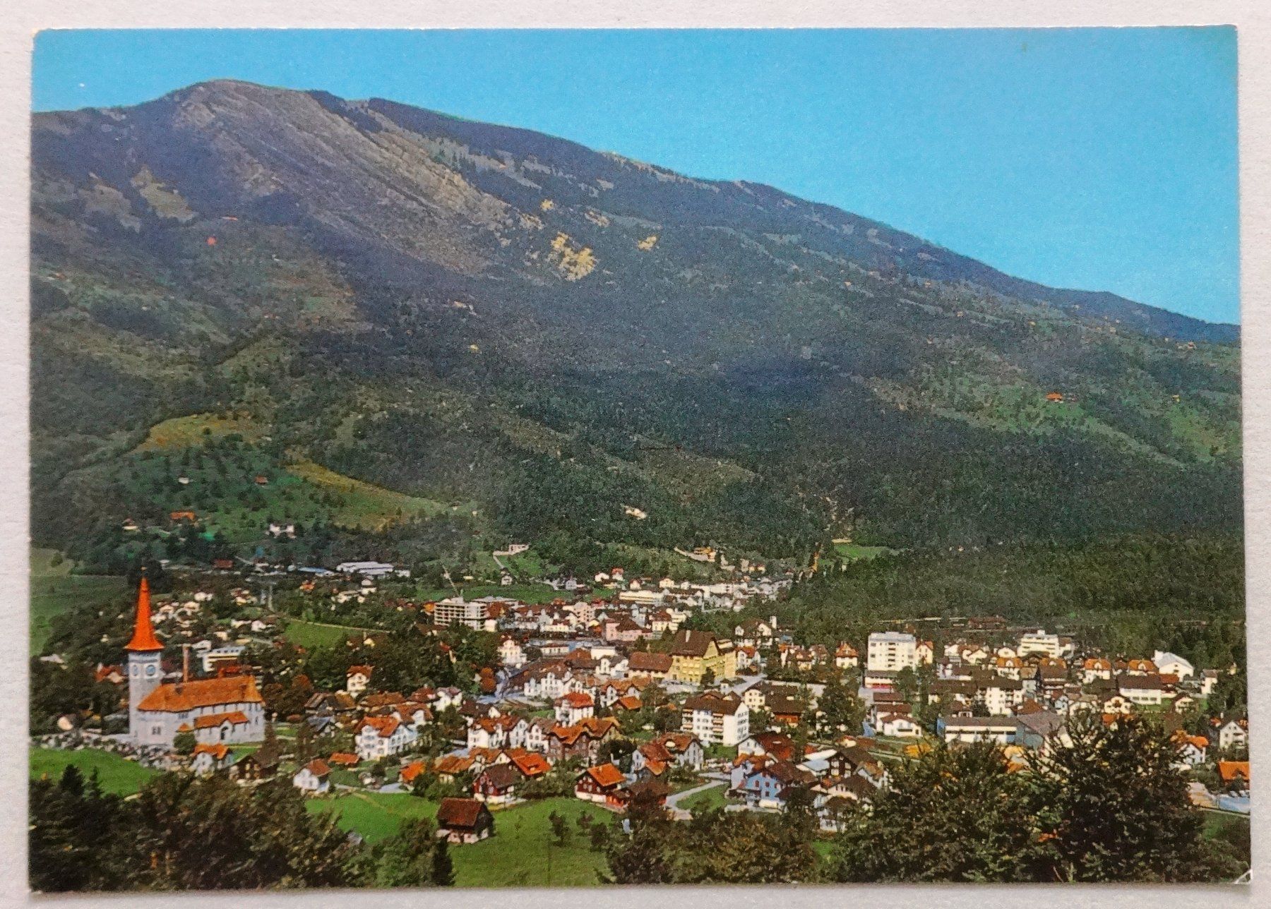 Ansichtskarten: Goldau mit Rossberg – Gebraucht aus Fétigny von Billy2miny