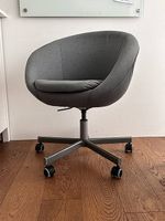 Bürostuhl/Pultstuhl grau 