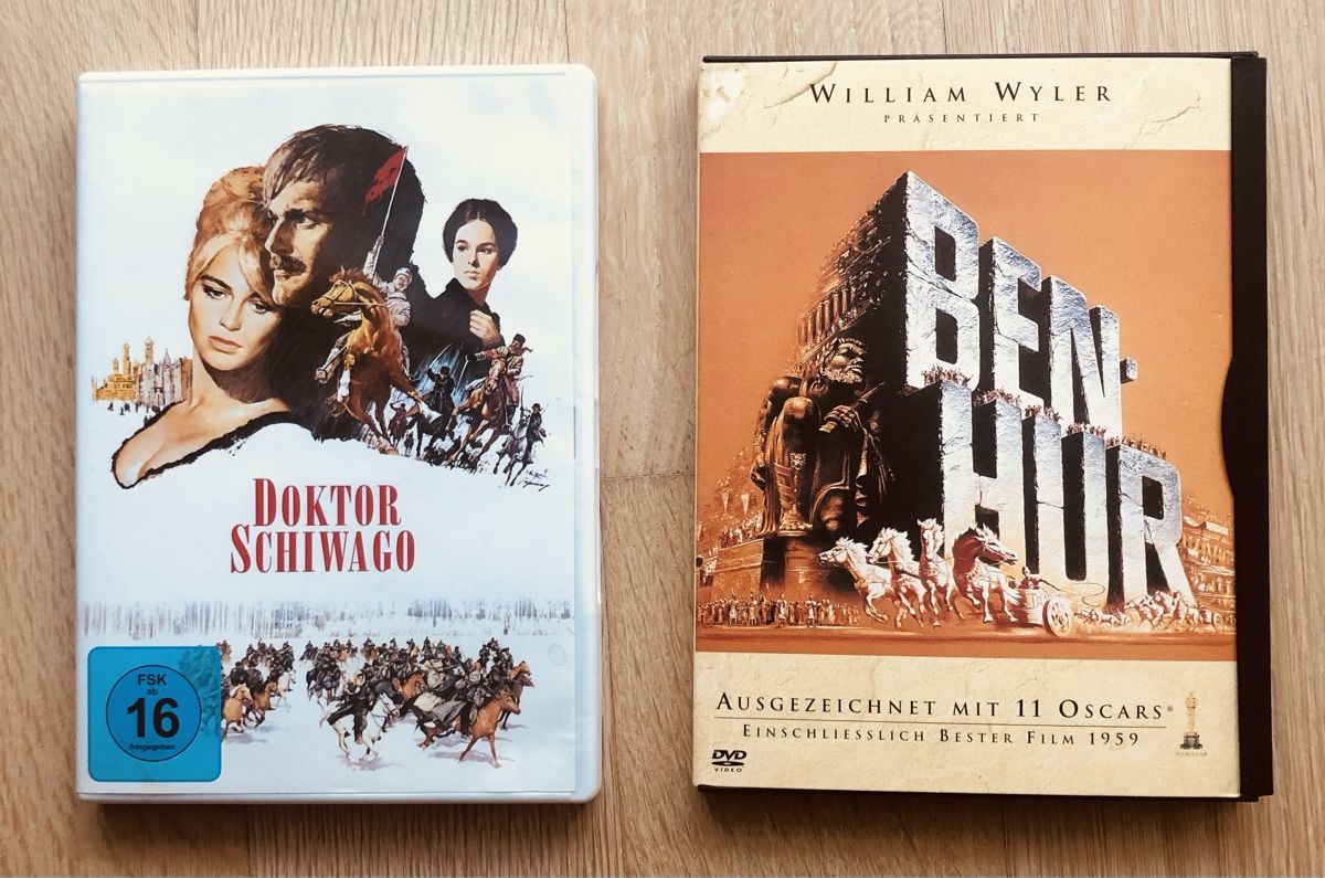 Alle DVDs: Ben Hur und Doktor Schiwago, 2 DVDs – Gebraucht aus St. Gallen von Allegra_blue