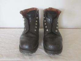 Militär-Schuhe, Leder Grösse 42, gebraucht