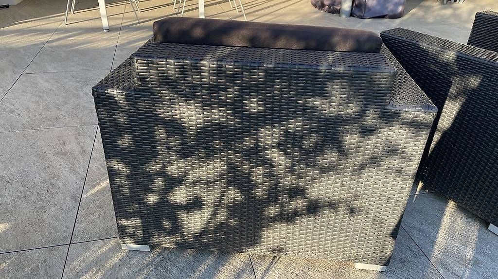 Poltrone: Rattansitze 2x schwarz 90x90cm – Usato da Niederteufen venduto da Heidi23 2