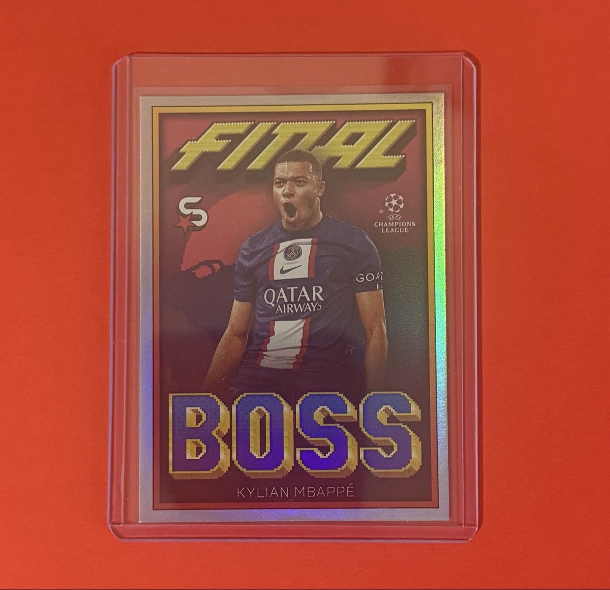 Topps Carte collezionabili: Topps Superstars Mbappe Final Boss – Nuovo (secondo la descrizione) da Embrach venduto da BenzosCards