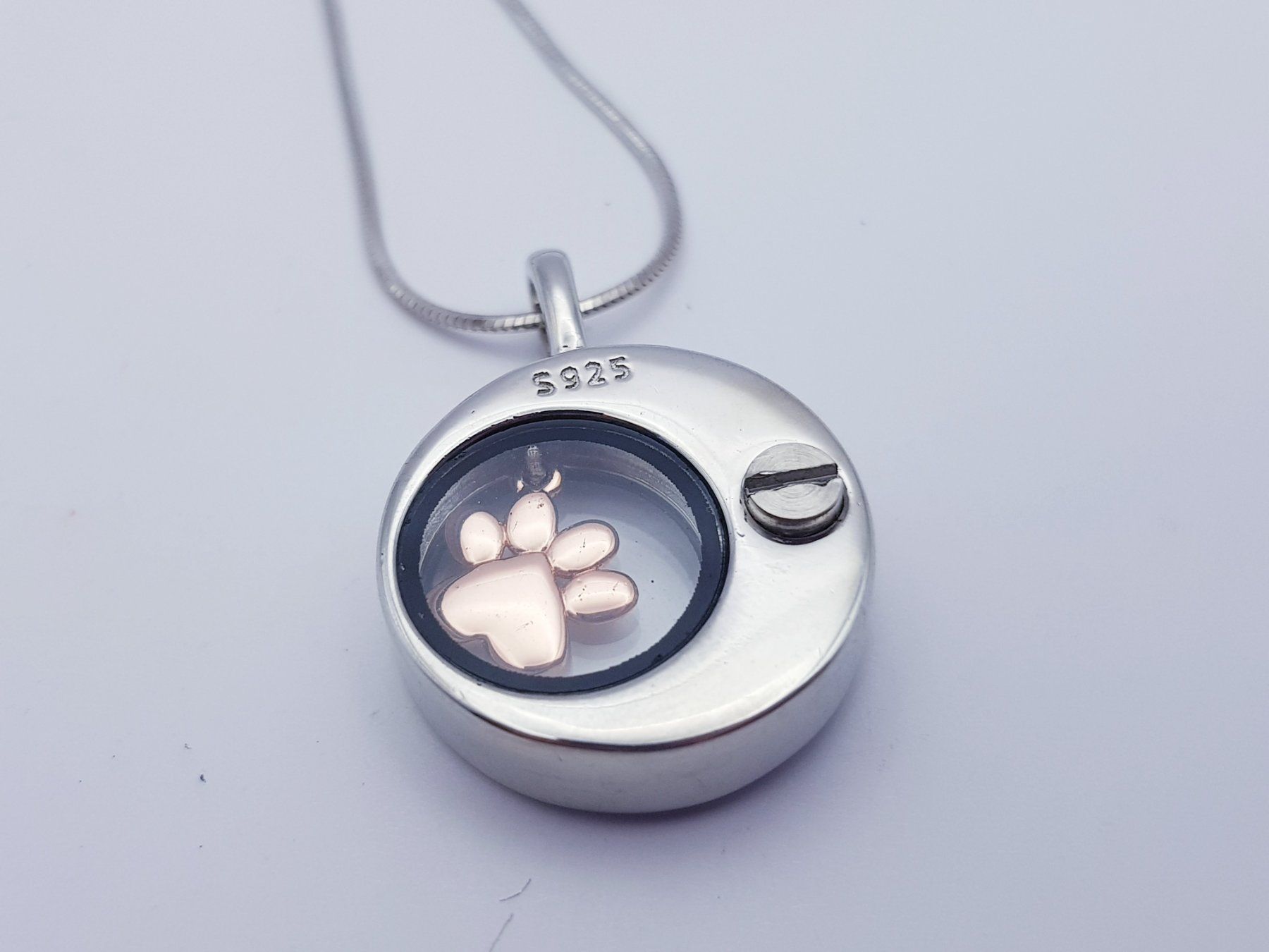 Anhänger: Ascheschmuck / Urne / 925 Sterling Silber – Neu und originalverpackt aus Menziken von Zyropa 2