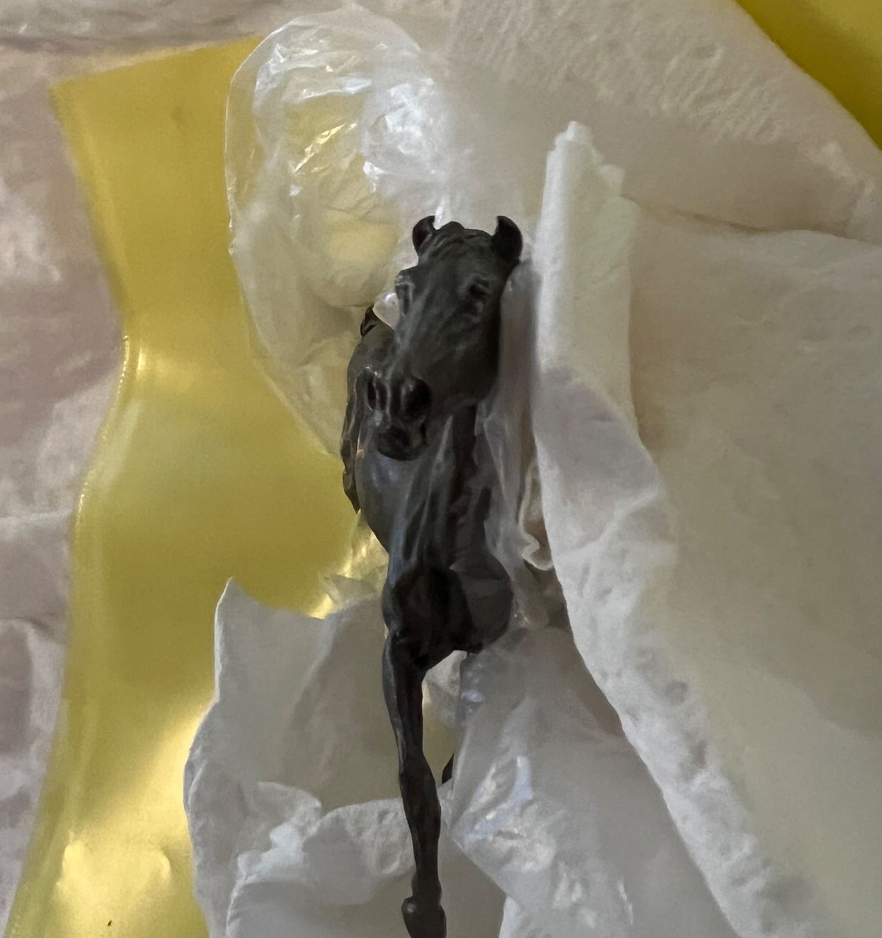 Sculture & Statue: Zinnpferd von Bossert, Basel, defekt – Difettoso da Iragna venduto da Flips03 5