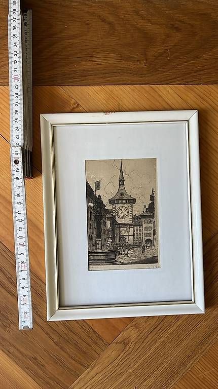 Posters & Illustrations: Zytglogge – D'occasion à bern par Candelaria48