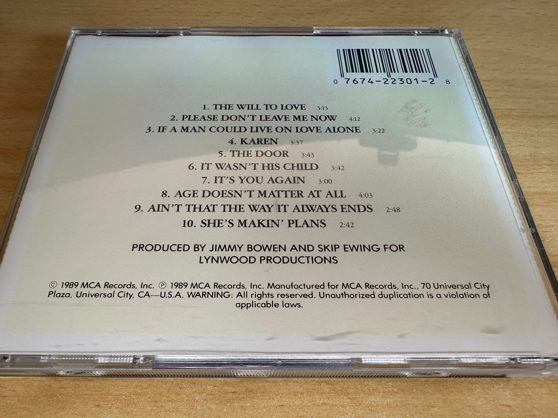 CD: Skip Ewing – The Will To Love – Usato da Rikon im Tösstal venduto da Alpenmutz 1