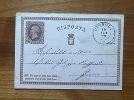 Postkarte ca 1893  Italien     (G1908)