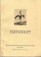 Festschrift Sekundarschulhaus-Einweihung Flaach 1953