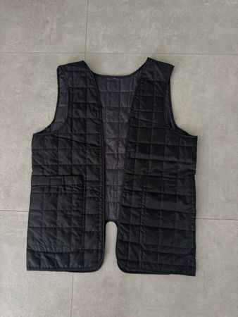 Steppweste schwarz Grösse XL