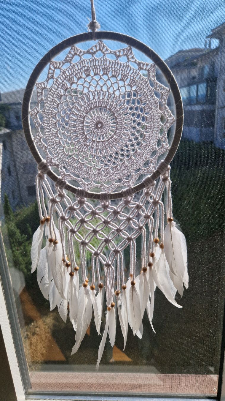 Tutte le decorazioni: Traumfänger weiss, 80x30cm – Nuovo (secondo la descrizione) da Jona venduto da bele19 3