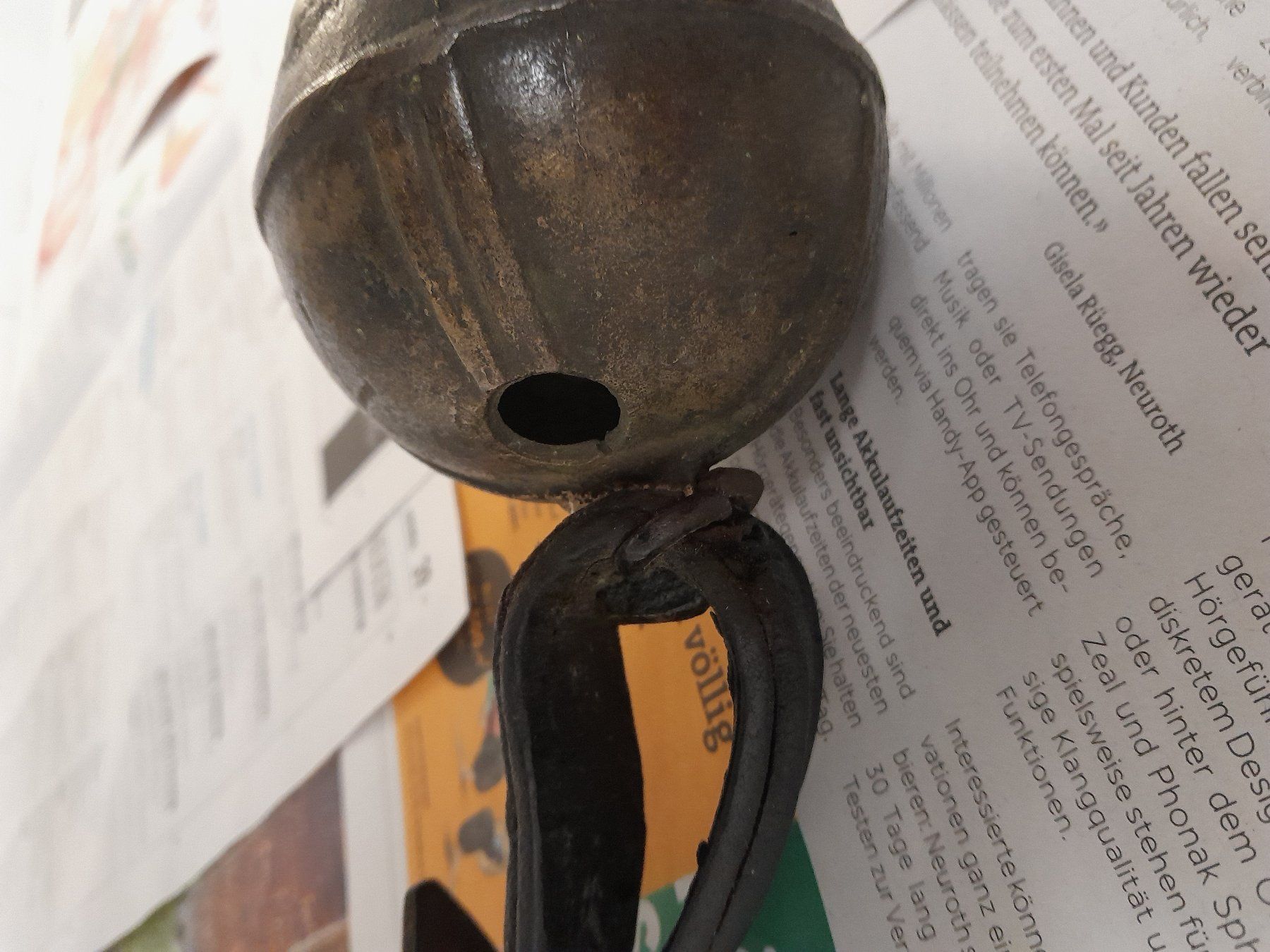 Campanacci mucche: Pferde Rolle Schelle ca.50-55mm – Usato da Rüti ZH venduto da Alemanni 8