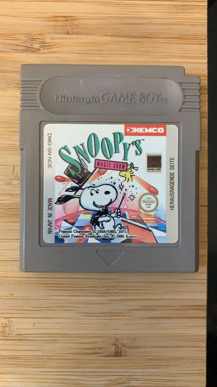 Spiele: Snoopy für Gameboy – Gebraucht aus Gebenstorf von RetroFuture