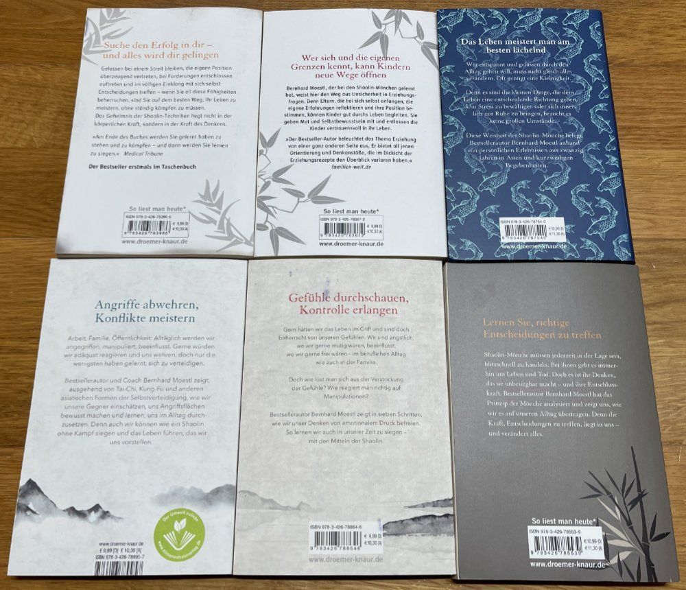 Libri: 6x Bücher von Bernhard Moestl – Usato da Oetwil am See venduto da Blue_Gecko 1