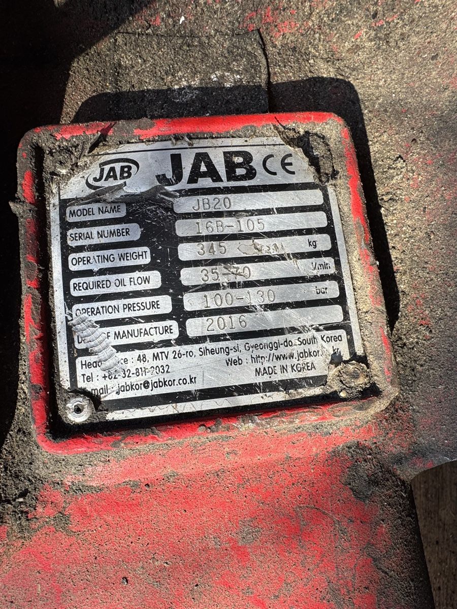 Tutti gli attrezzi: Hydraulikhammer JAB JB20 – Usato da Koppigen venduto da JakupiFahrzeughandel 2