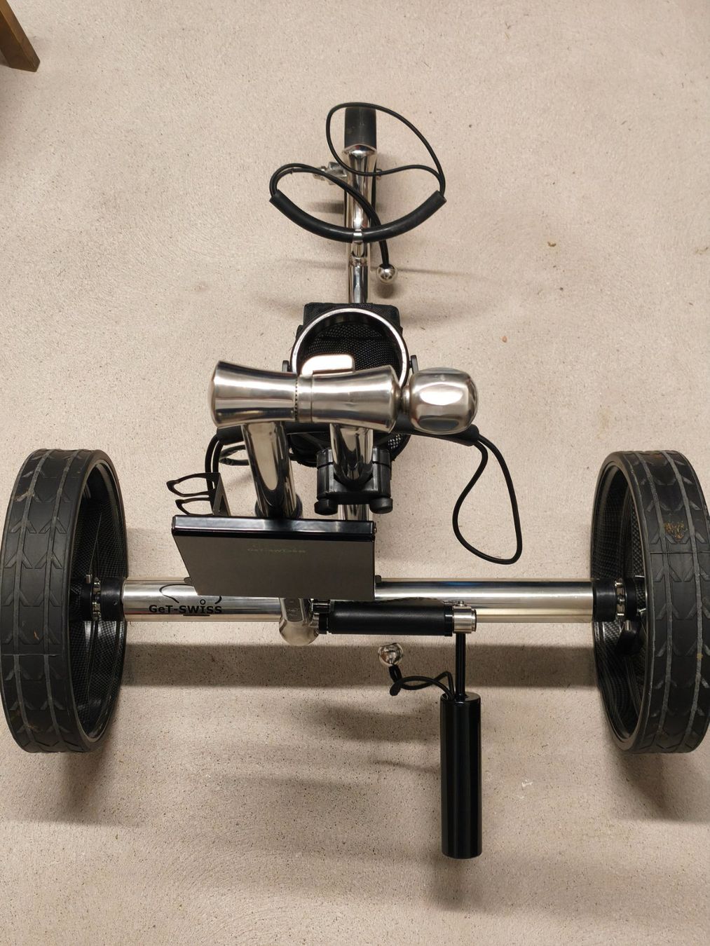 Trolley: Steel Fox Golf-Elektrotrolley Silver Edition – Usato da Niederrohrdorf venduto da RainerW79 1
