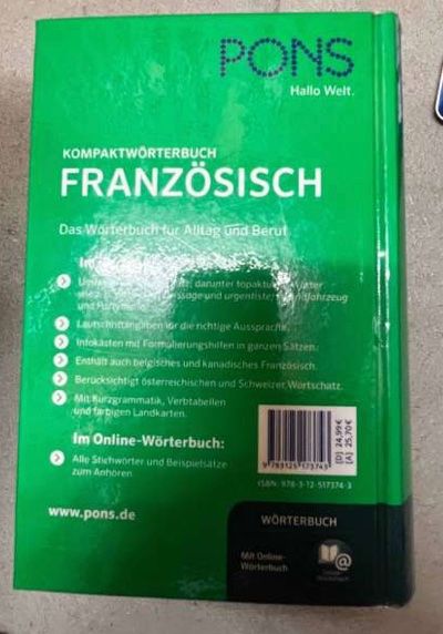 Libri: 2 Dictionnaires Allemand-Français Pons + Larousse – Usato da Gland venduto da ms_ 1