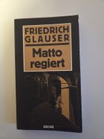 Friedrich Glauser - Matto regiert, Arche, Krimi-Klassiker!
